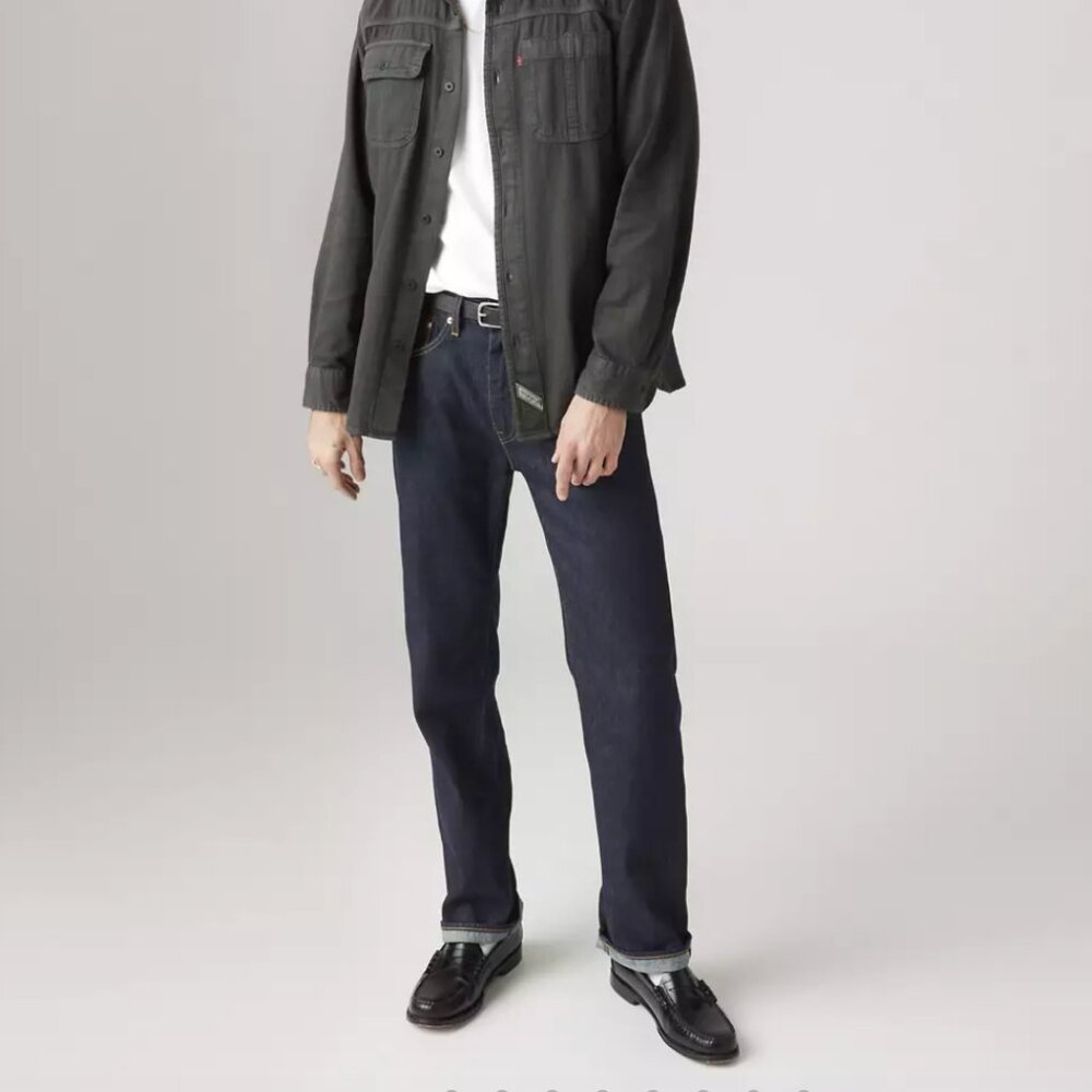 NWT Levi's 505™ Regular Fit Selvedge Men's Jeans